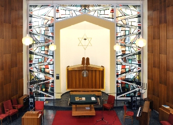 Innenraum der Bonner Synagoge